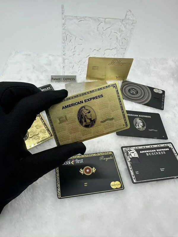 Stand personalizado Tamanho Boa impressão Metal Busins Card, Ithout N IP
