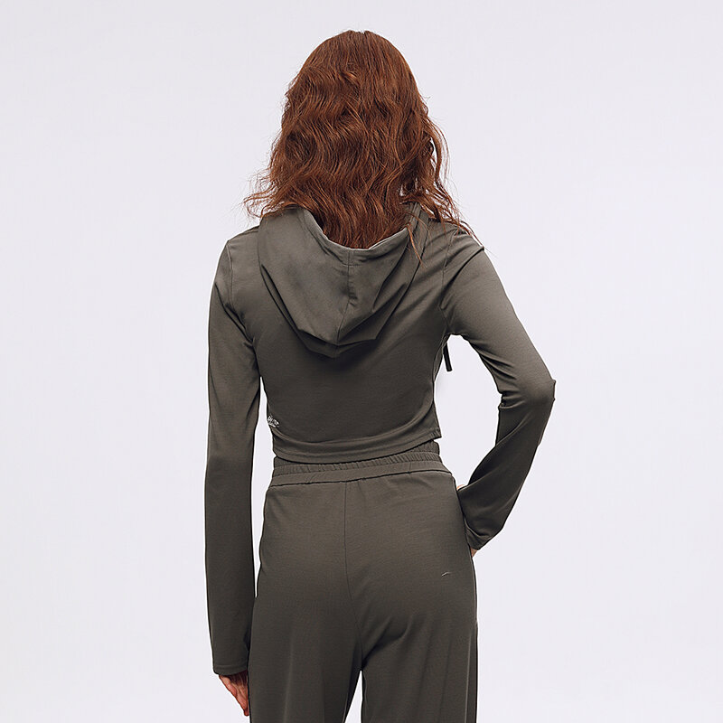 Защитная Спортивная одежда для бега OhSunny, новинка 2024, модная женская Повседневная Свободная дышащая куртка и брюки, комплект с защитой от УФ-лучей для улицы
