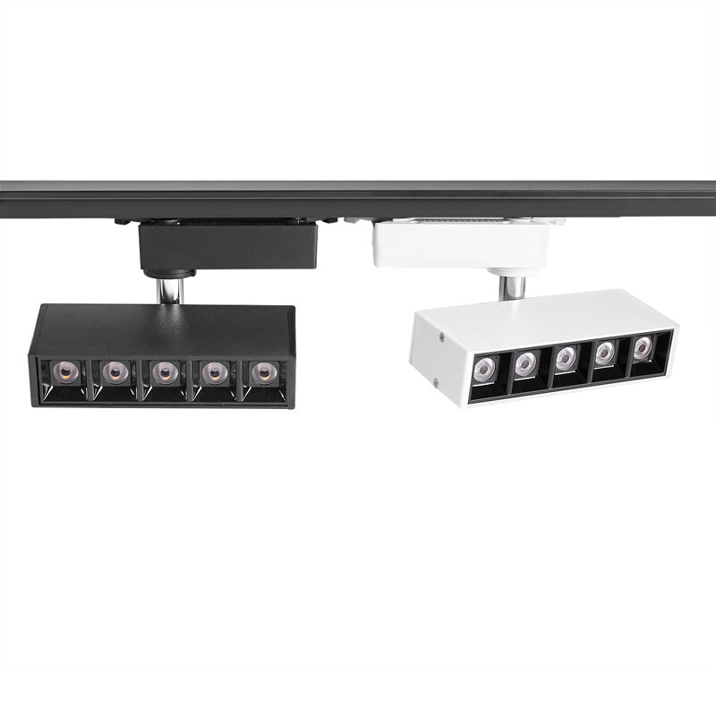 Lampe sur Rail Led 220V 10/20/30W, en aluminium de haute qualité, Spot d'éclairage pour vêtements, magasin, maison