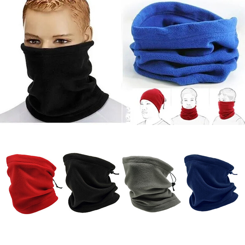 Outdoor Multifunctional Scarf Winter Shaker Velvet Magic Scarf Men And Women Padded Variety Warm Scarf
