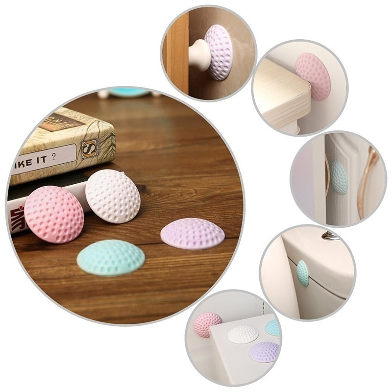 1/4Pcs Protection Baby Safety Shock Absorbers Security Card Door Stopper Baby  Care Child Lock Protection From Children
