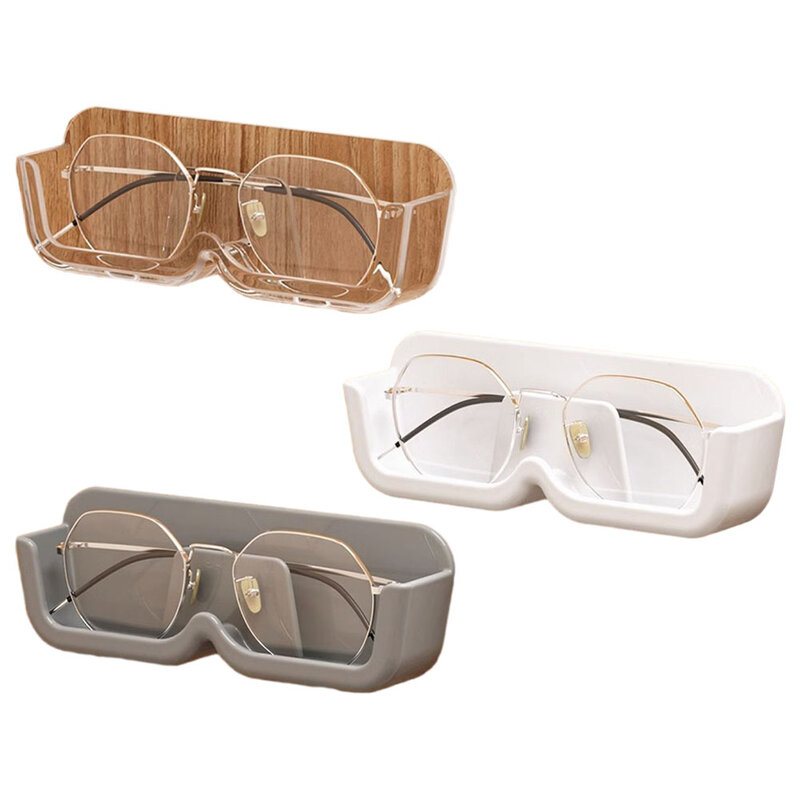 ชั้นเก็บของใน gratis kacamata แบบมีรูพรุนติดผนังชั้นแสดงแว่นกันแดดตู้โชว์ตู้เก็บของกล่องเก็บของภายในบ้าน