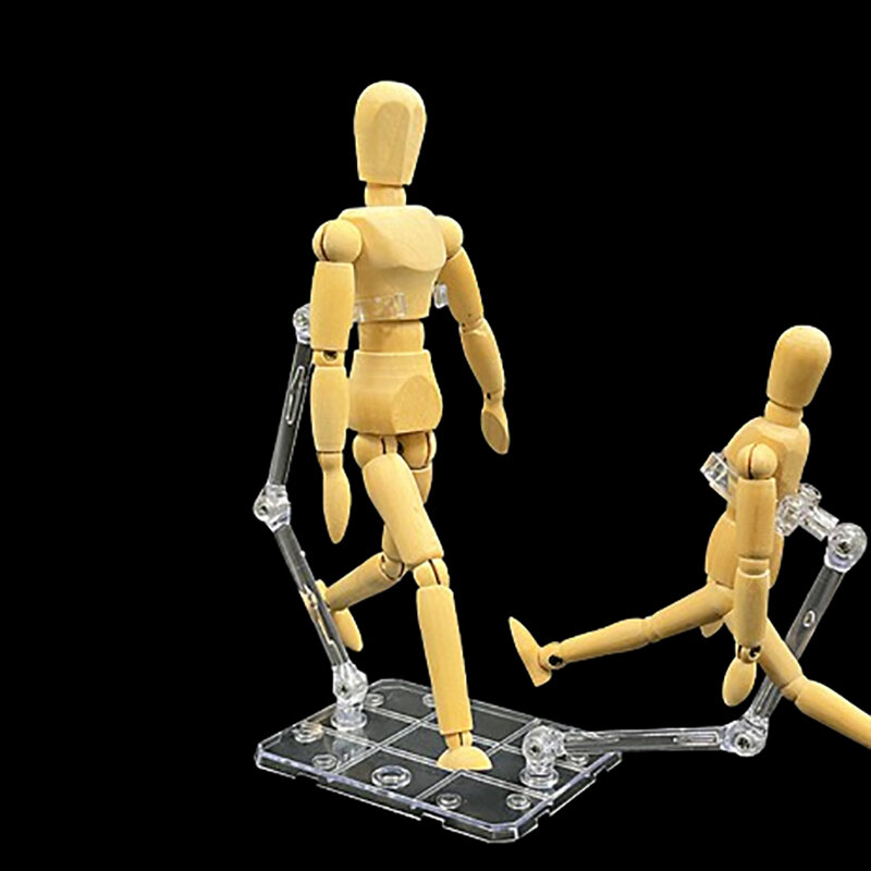Soporte de Robot hecho a mano, Base Flexible para exhibición de figuras de acción, DIY