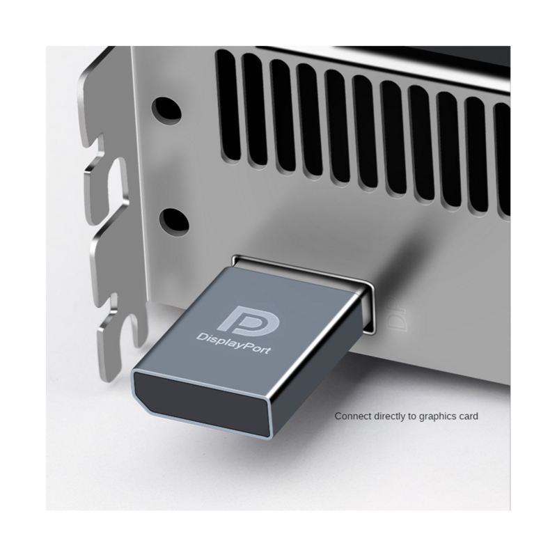 4K Displayport Dummy Plug DP Virtual Display Adapter EDID Headless Ghost Emulator Graphics Video Card Cheater