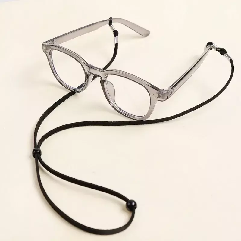 Colhedor de óculos de couro antiderrapante para homens, correia de óculos de leitura, suporte do cordão, colar unissex, alta qualidade