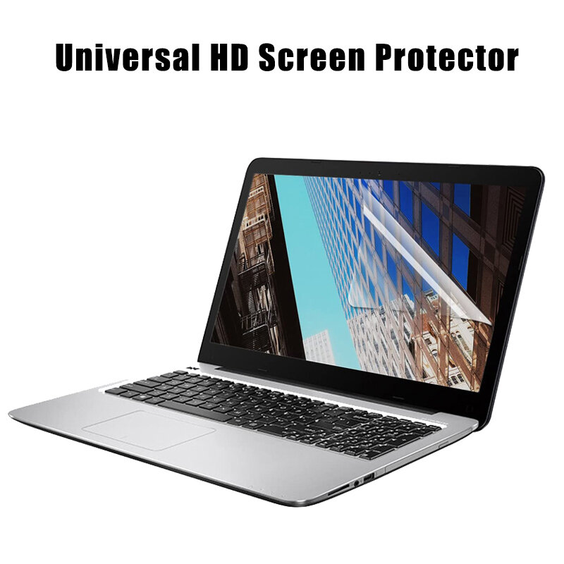 Notebook protetor de tela para laptop, filme macio, 13,3 polegadas, 14,1 polegadas, 15,6 polegadas, relação de exibição 16:9, DELL, ASUS, Samsung, Lenovo, Toshiba, Tablet