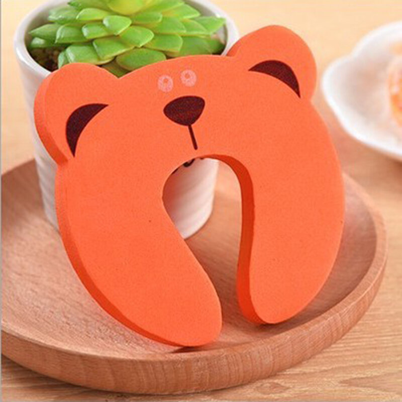 Baby Finger Pinch Guard Stopper Cartoon Animal Doorstop Gift for Christmas New Year