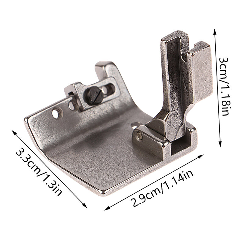 Универсальная прижимная лапка F99, регулируемая складная лапка для обмотки краев и завивки плоских принадлежностей для швейных машин, 1 шт.