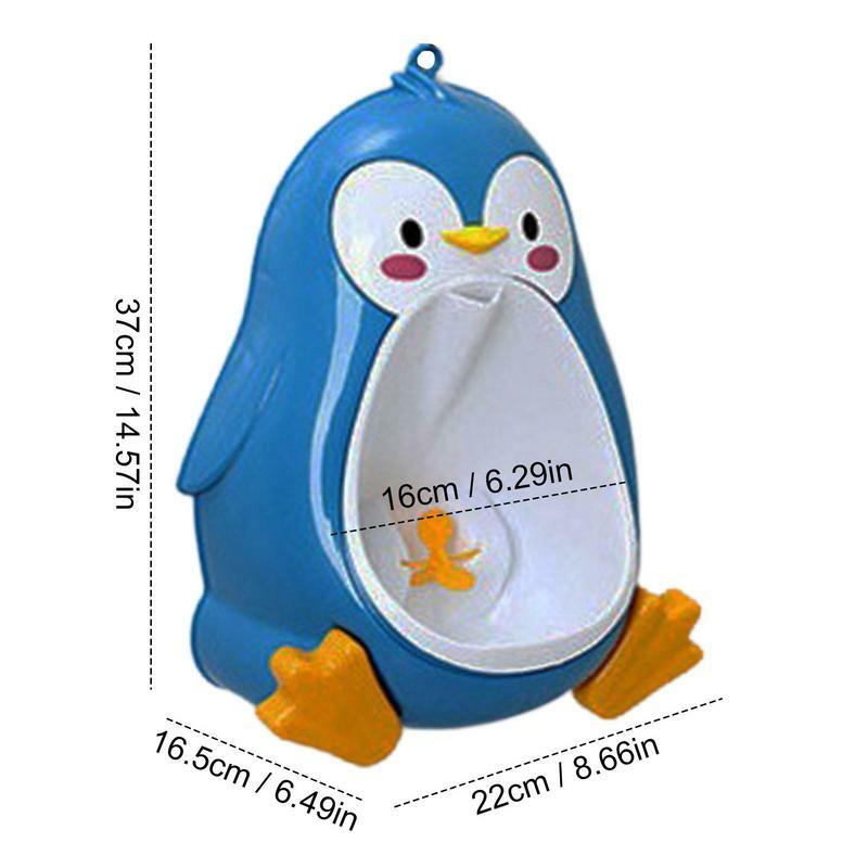 Toddler Urinal For Boys Potty Boys Urinal Standing For Toddler Wall Mounted Penguin-Shaped Toilet Training Pee Stand For Boys