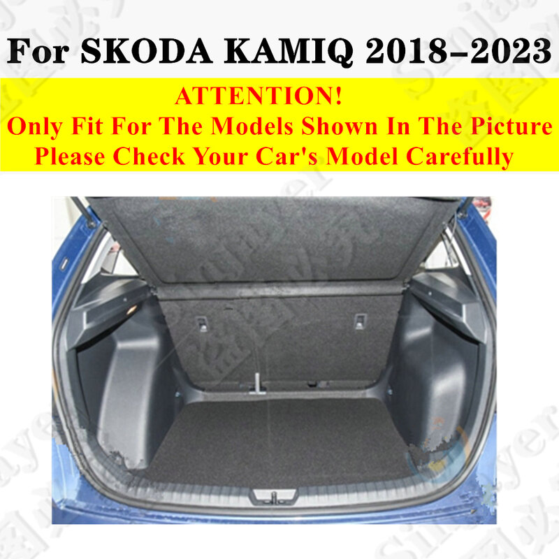 High Side Car Kofferraum matte für Skoda Kamiq 21 20 xpe Heck ladungs schutz Cover Liner Heck koffer ablage Gepäck polster