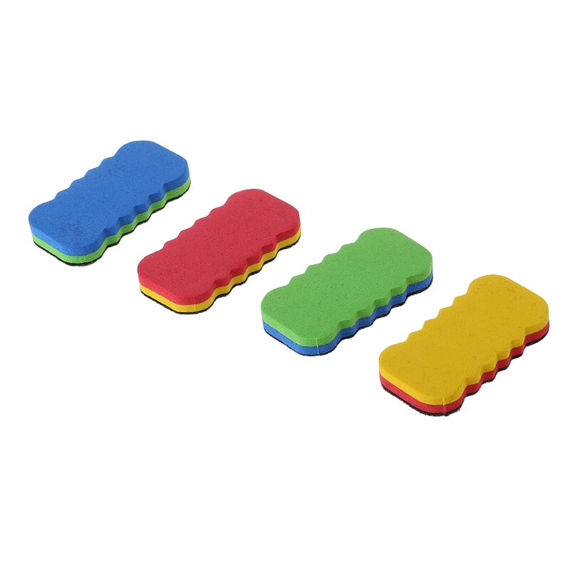 Mini Whiteboard Gum Gekleurde Krijtbordreiniger Wisser voor Huishoudelijke School Dropship