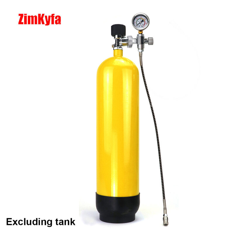 Scuba DIN Filling Station Big Gas Tank to Small Bottle Charging Adapter Springs Hose Line 400Bar 40Mpa G5/8 DIN300 Bar Connector