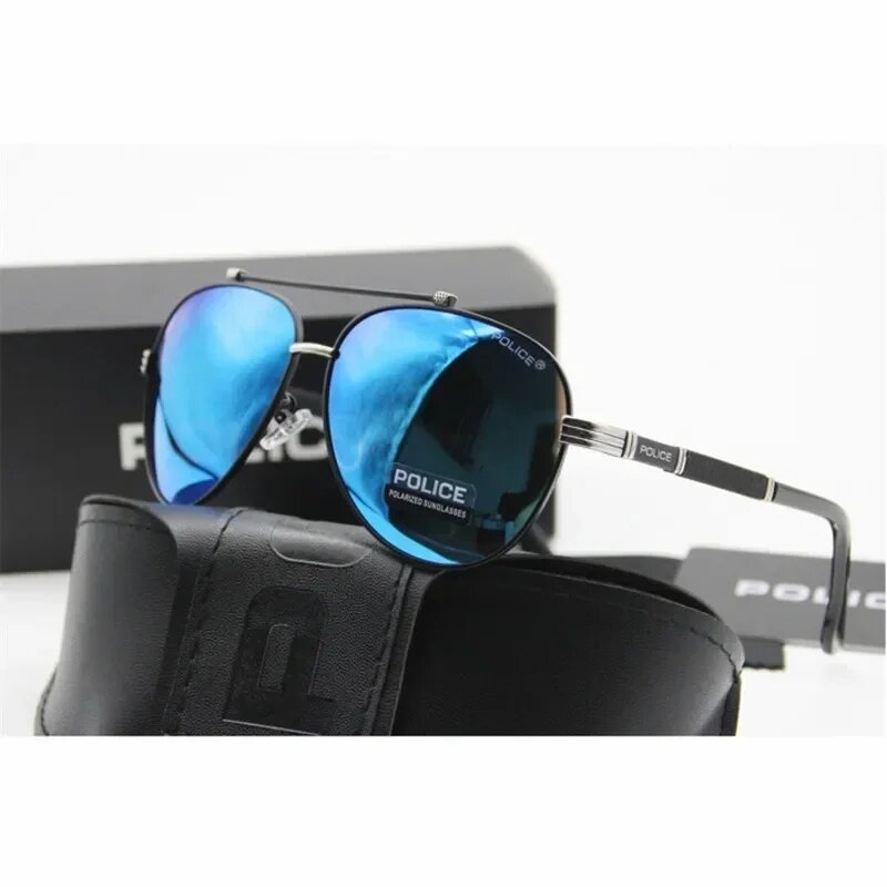 Новые полицейские солнцезащитные очки UV400, велосипедные очки, уличные спортивные солнцезащитные очки для вождения