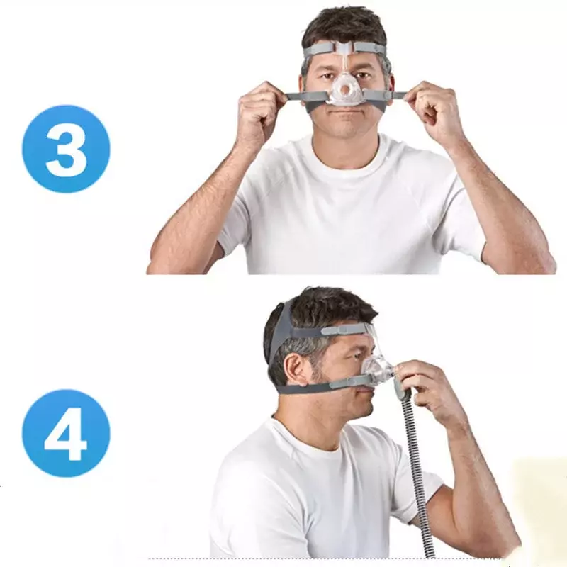 CPAP Original ResMed Ventilator Fantasy FX Nasal Mask CPAP Universal Nasal Mask for Home Sleep Apnea