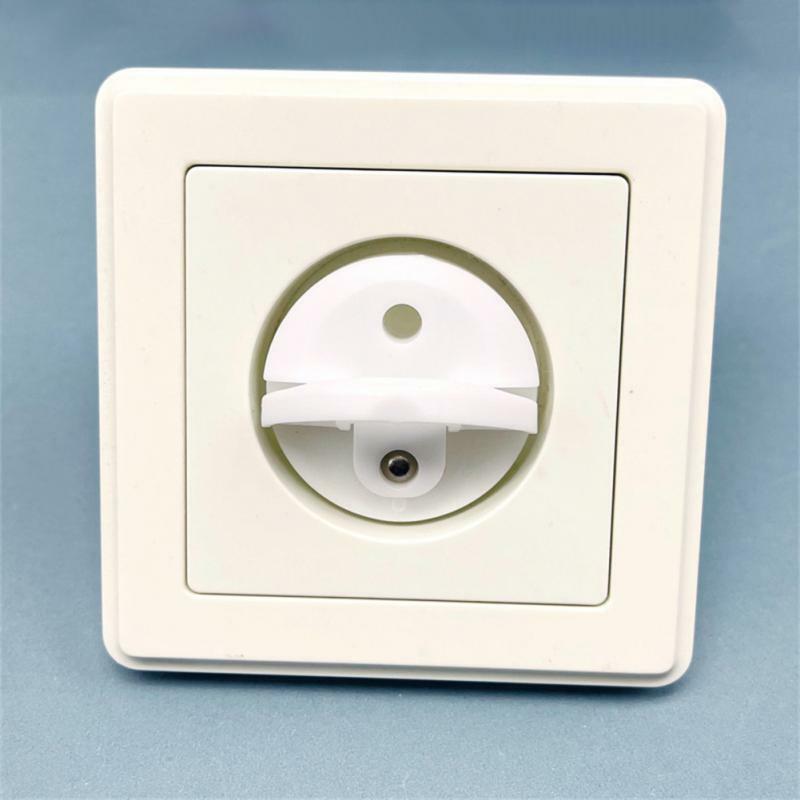 Safety Plug Plug Protective Cover Two-hole Plug Protection Sleeve With Handle Electric Socket Outlet Plug Protection