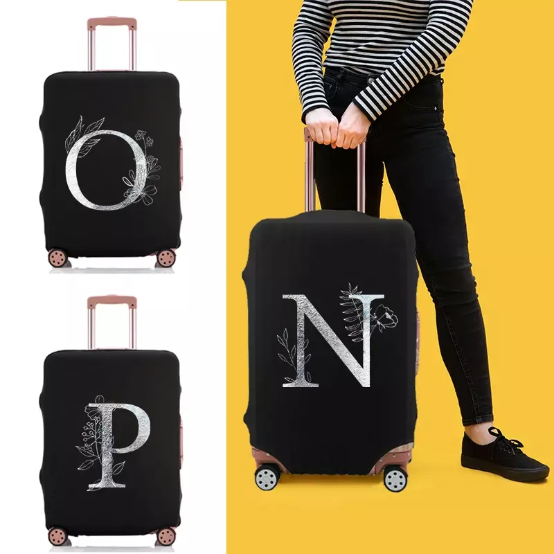 Penutup koper aksesoris perjalanan sarung koper tas perjalanan penutup tas bepergian LuggageCover tahan aus menerapkan To18-28Inch