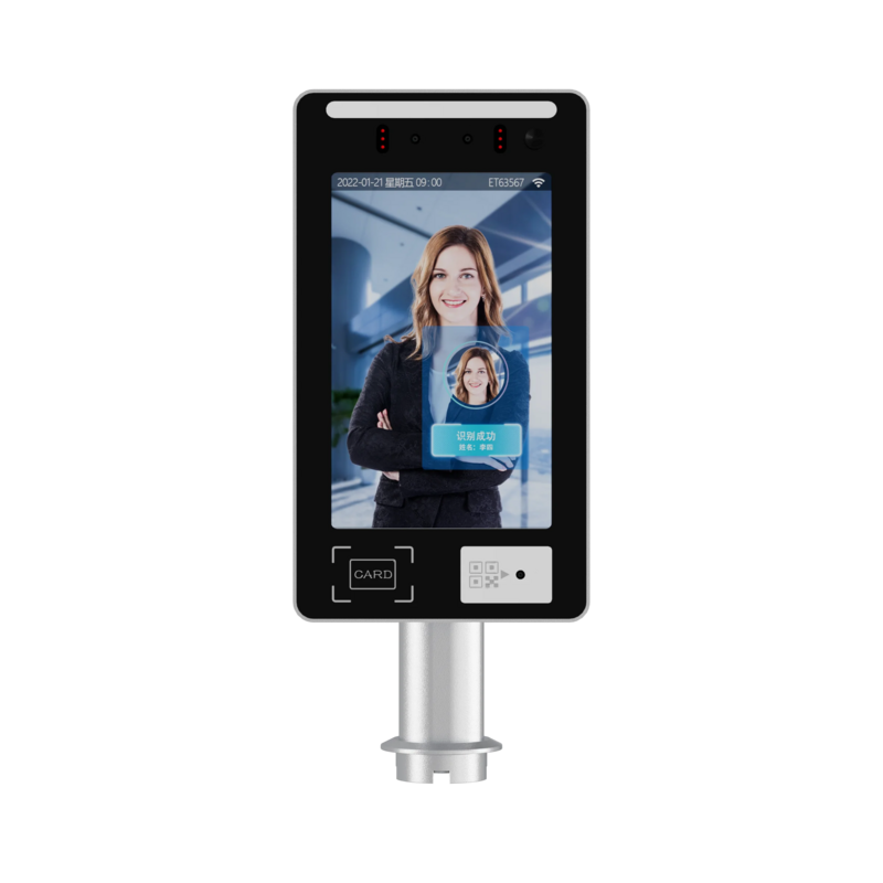 Hot Sale High Quality Android Biometric Temperature Measurement Face Recognition Machine Time Attendance Machine