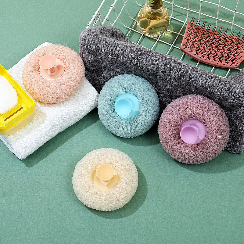 Душ с присоской мяч для тела, массажный мяч, Японская Чашка для спа, массажная губка для тела, аксессуары для ванной комнаты