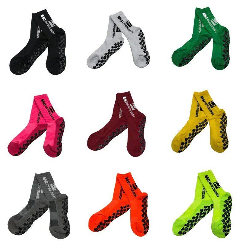 New 2023 Men Anti-Slip Football Socks High Quality Soft Breathable Thickened Sports Running Cycling Hiking Soccer Socks