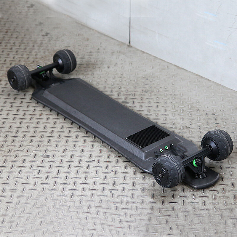 High speed 60km/h waterproof 4wd electric skateboard longboards with offroad wheels
