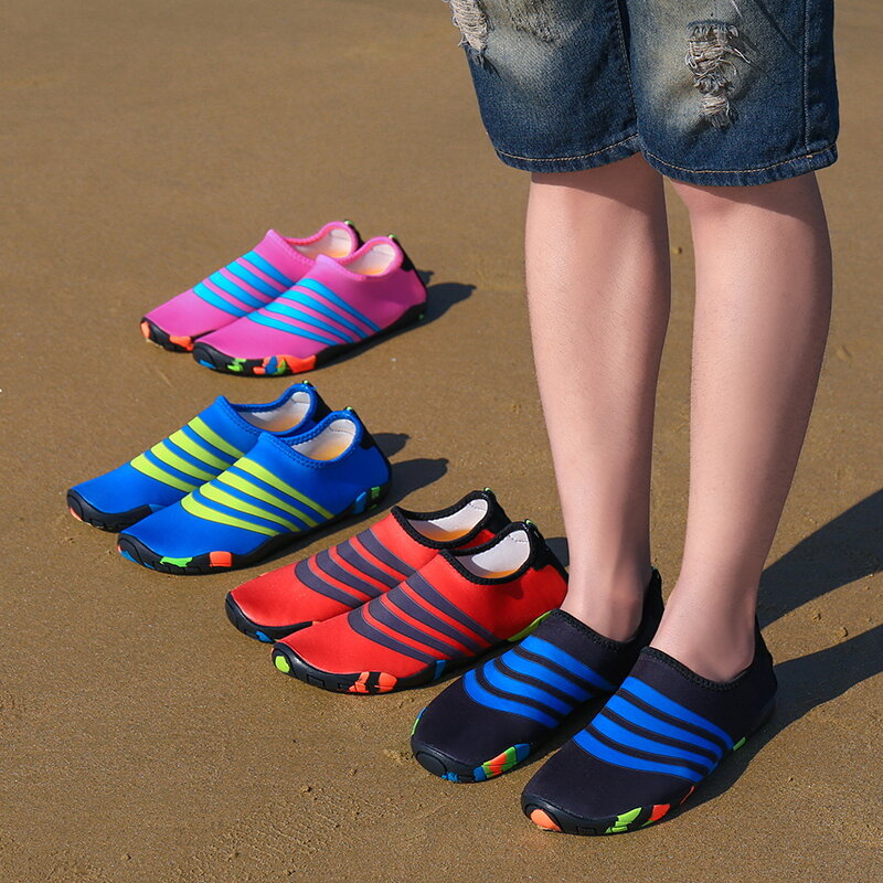 Zapatos de verano para vadear para parejas, deportes acuáticos, playa, natación, antideslizantes, fitness, surf, buceo y calzado de rastreo