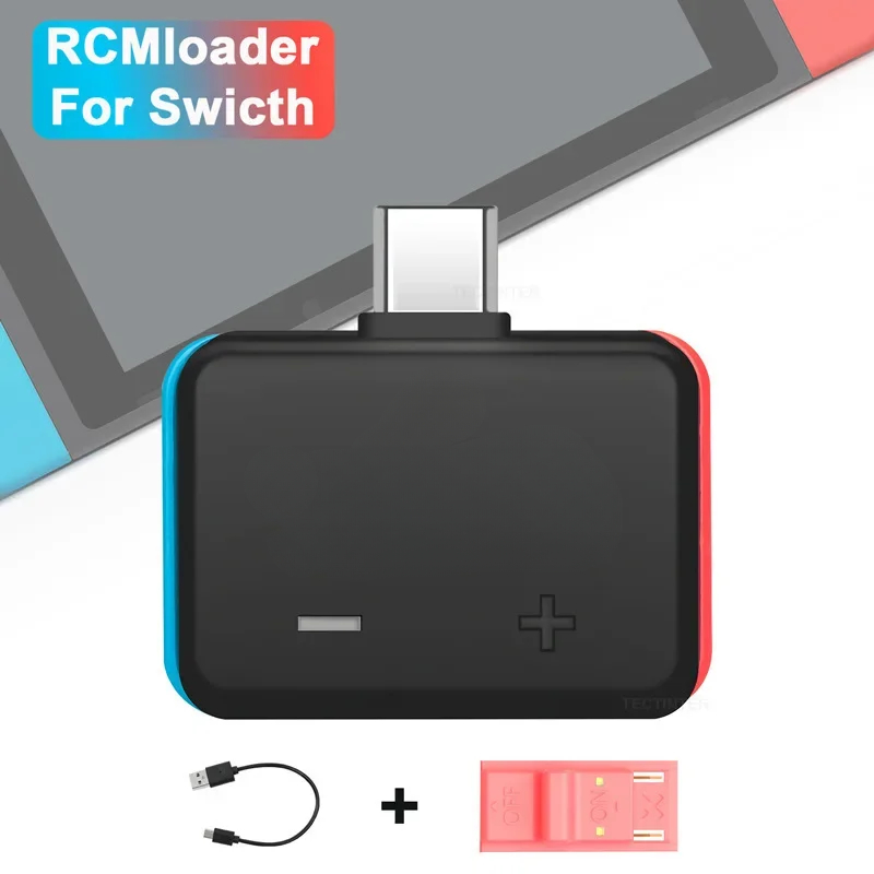 V5 RCM Carregador Jig Ferramenta para Nintendo Switch, NS Console com Cabo USB, Acessórios Do Jogo Nintendo