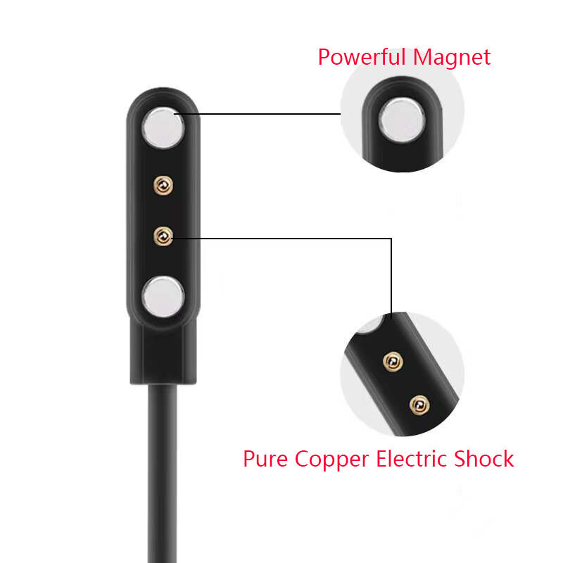 Chargeur USB pour montre intelligente ZL02D, câble de charge rapide, berceau S6, adaptateur secteur, accessoires de montre intelligente, 1m, 3,3 pieds