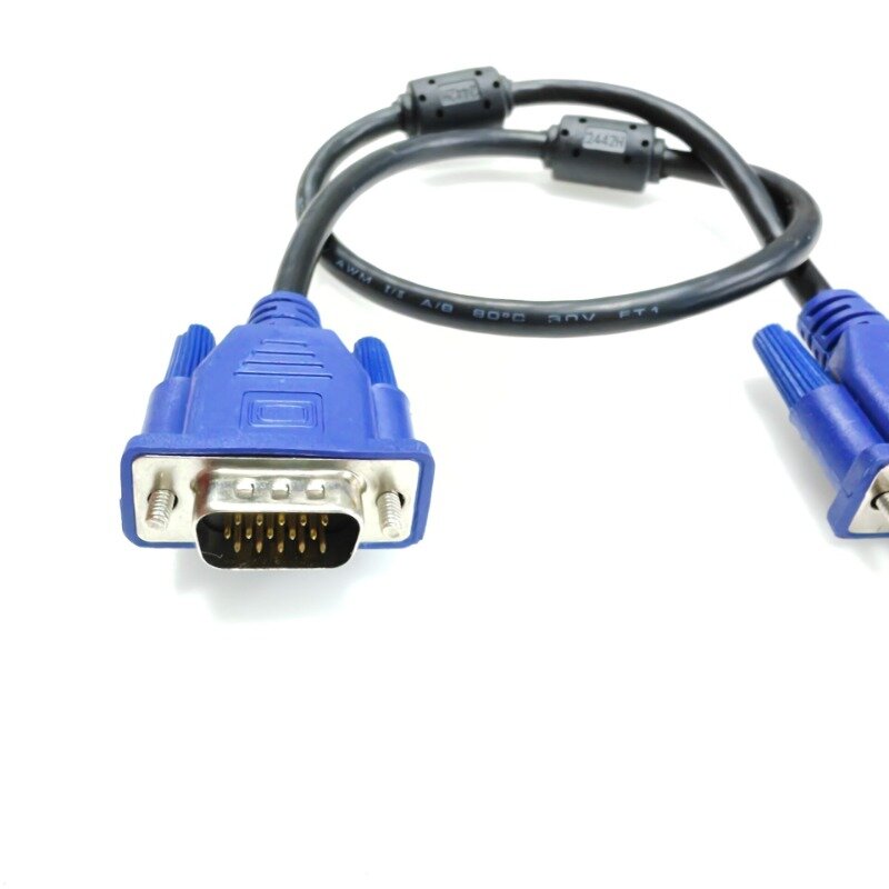VGA 15pin HD15 Stecker Verlängerung video kabel für Computer Host Monitor Display Projektor 30cm