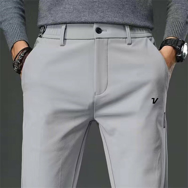 2024 Golf pants Spring and autumn new men's golf sports pants elastic fashion casual breathable slim pants free shipping