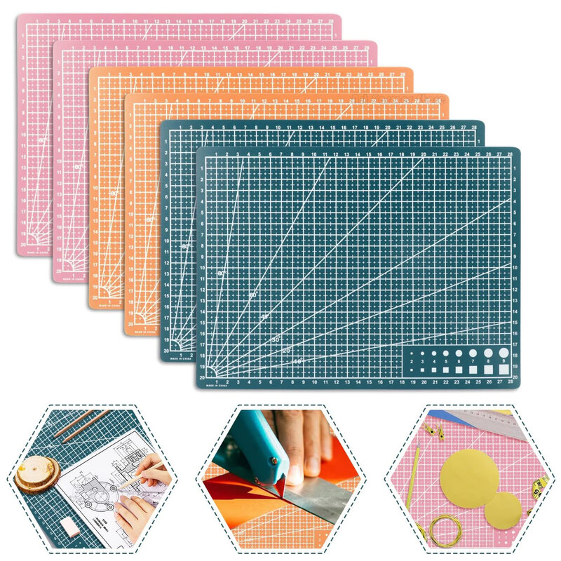 New A3 A4 A5 Double Side Craft Cutting Mat Cutting Board Sewing Pad Artist Carving Tools Handmade Crafts DIY Props