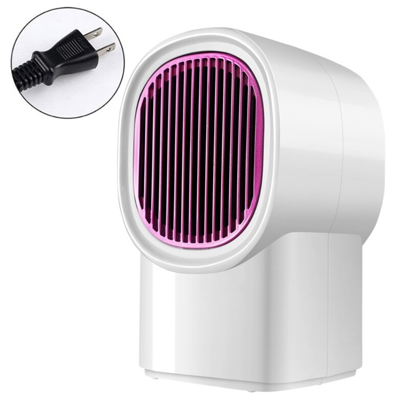 Mini ventilateur chauffage électrique pour pièce, souffleur d'air chaud pour l'hiver, chauffage bureau pièce R9UD