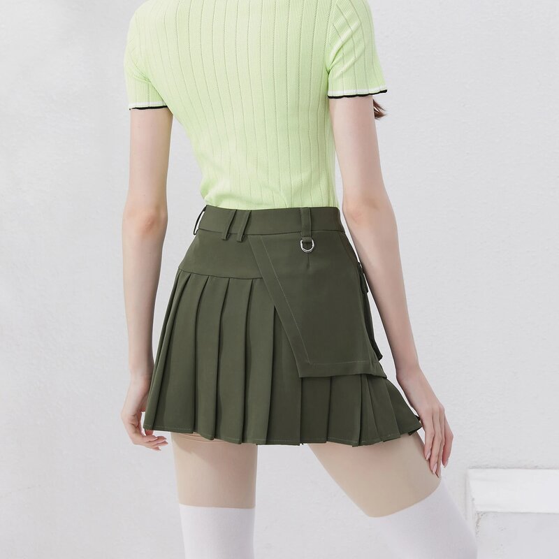 Golfist 2024 New Style Tennis Golf Mini Pleated Skirt for Women High Waist Ladies Casual Breathable Sports Golf Skirt
