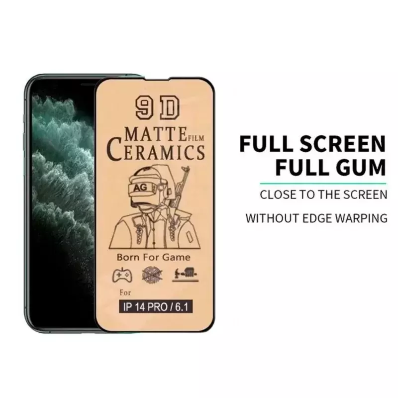 4Pcs Soft Matte Ceramic Film for iPhone 14 Pro Max Screen Protectors for iPhone 13 12 11 X XR XS Max Mini 7 8 6 15 Plus SE