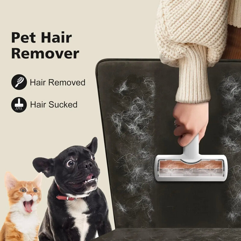 Hundepflege-Kit 6-in-1-Profession elle Haustier pflege vakuum nimmt 99% Tierhaar 2,6 l Haarsammlung becher zum Trimmen auf