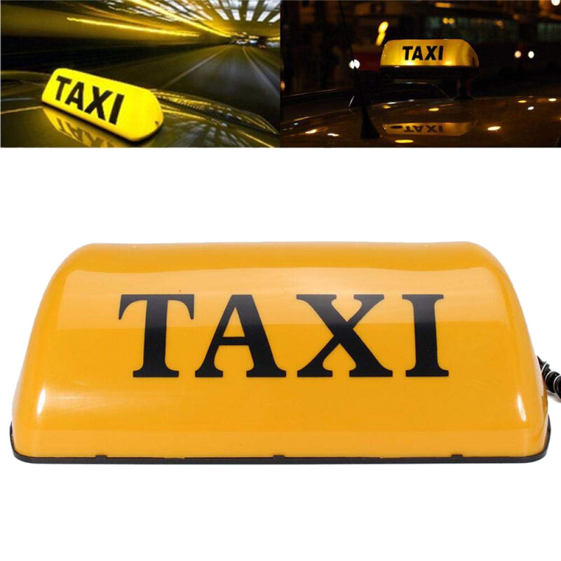 سيارة أجرة-LED مصباح إشارة ، مقاوم للماء علامة علوية ، متر المغناطيسي ، سيارة أجرة ، الضوء الأبيض ، 12 فولت