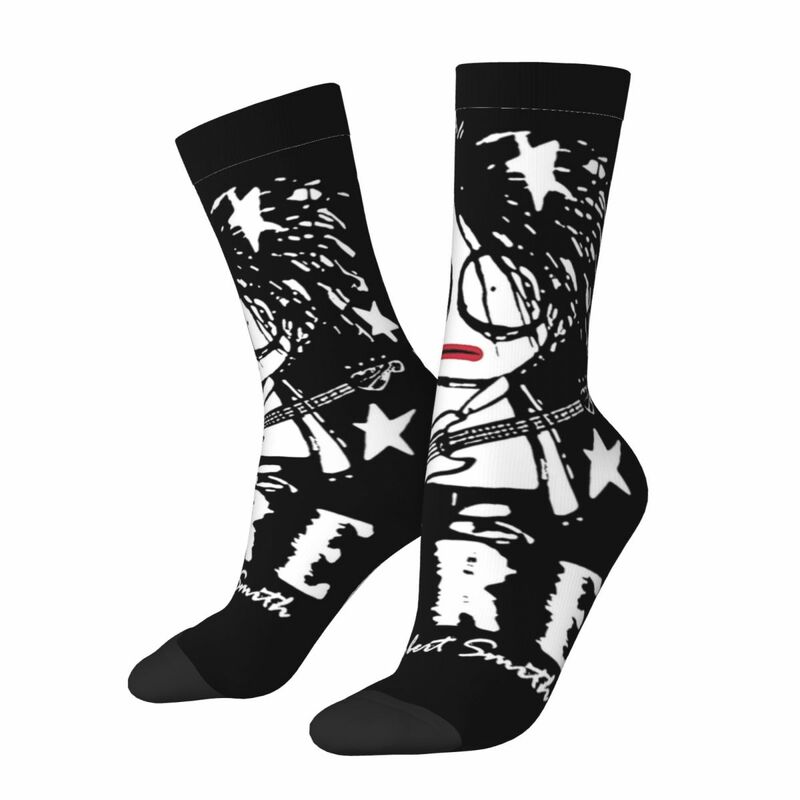 Calcetines de banda de música para hombre y mujer, calcetín de moda, estilo Harajuku, para primavera, verano, Otoño e Invierno