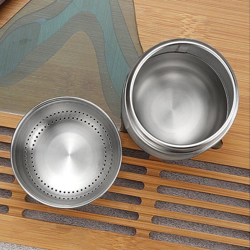 Stainless Steel Tea Infuser Tea Leaves Diffuser Spice Seasoning Ball Strainer Teapot Fine Mesh Coffee Filter Kitchen Accessories
