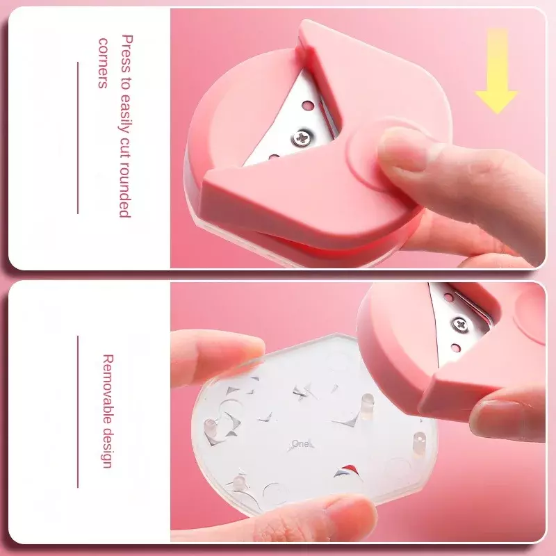 1PC R4 Card Rounded Cutter Paper Hole Trimmer for Cards Photo Cutting Corner Rounder DIY Craft Scrapbooking Tools