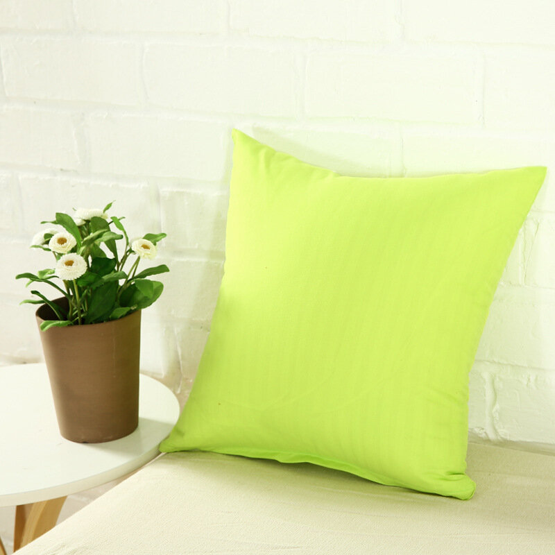 Funda de almohada de Color caramelo, cubierta decorativa Simple, Color sólido, blanco y negro