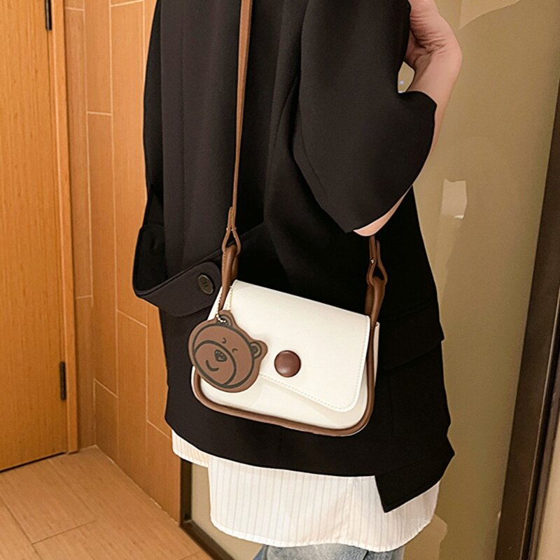 PU Shoulder Bags New Fashion Large Capacity Versatile Crossbody Bag Purse Messenger Bag Women