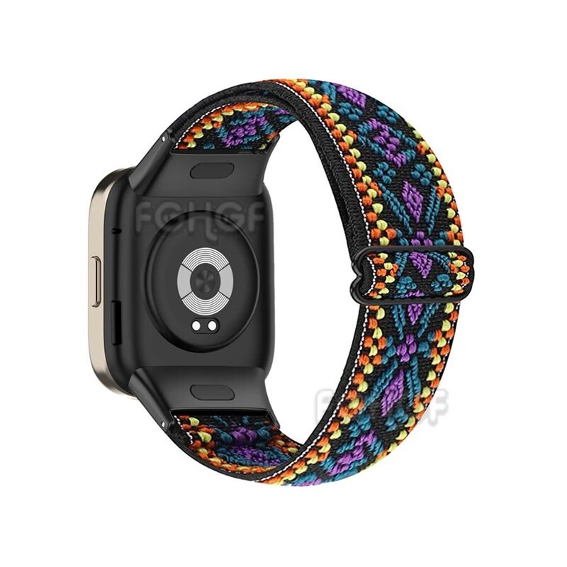Elastyczna nylonowa bransoletka do zegarka Redmi z 3 paskami zamienna opaska na nadgarstek do zegarka Xiaomi Redmi 3 Smart Watch Band Correa akcesorium