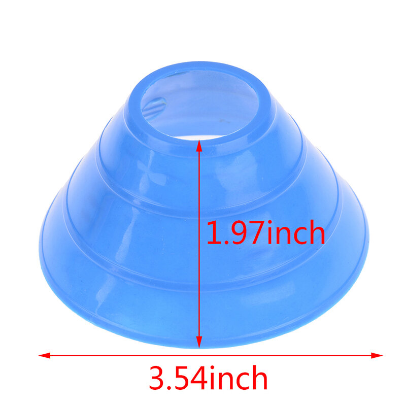New 5Pcs/Lot Sport Football Soccer Rugby Training Cone Cylinder Outdoor Football Train Obstacles For Roller Skating
