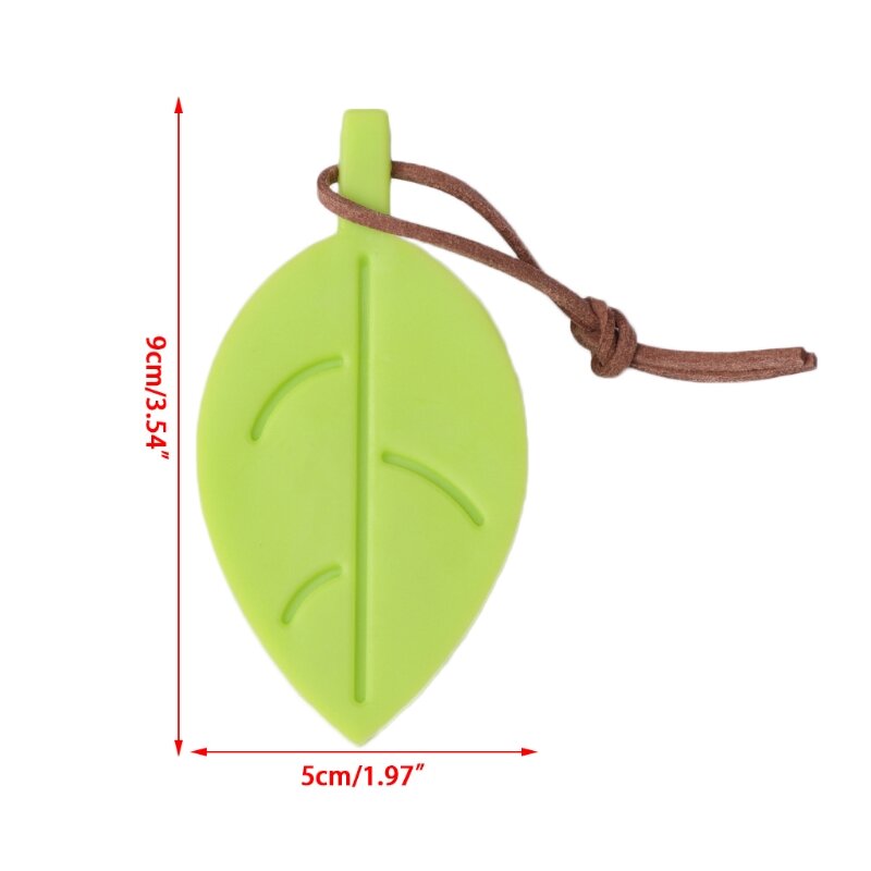 Q0KB Candy Color Door Stop Silicone Leaves for Protection Baby Safety