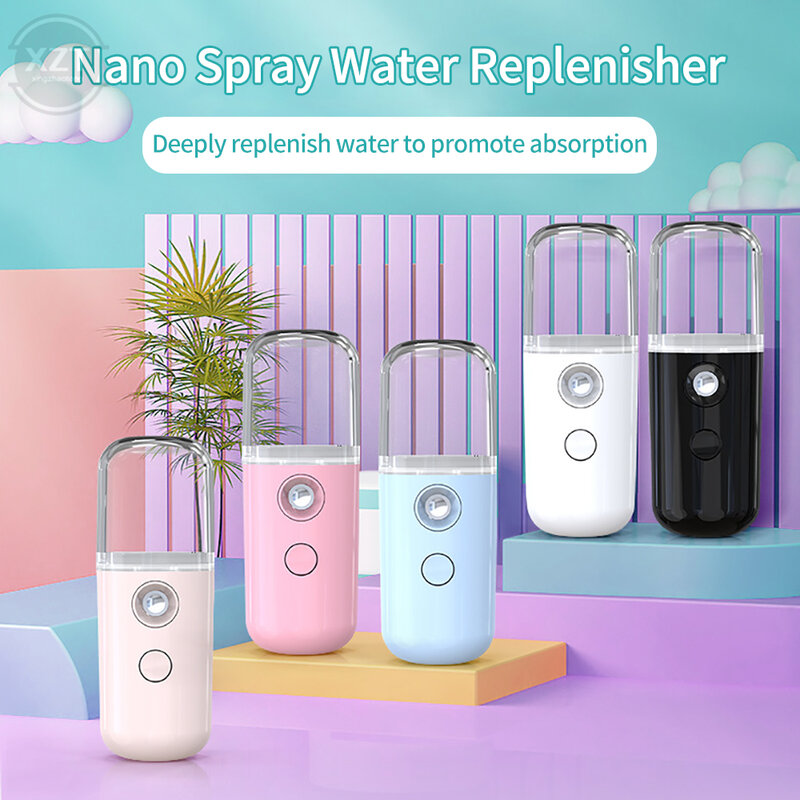 Portable Air Humidifier 30ml USB Atomizer Air Purifier Aromatherapy Essential Oil Diffuser Hydrator