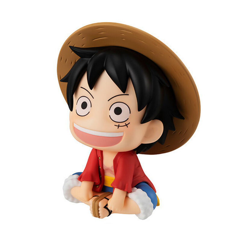 Toys Version Anime One Piece Figure 7cm rufy Q Roronoa Zoro Action Figural Kawaii Doll Car Decoration modello in PVC regali per bambini
