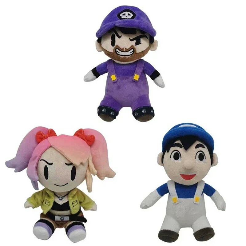 3 Style SMG3 Plushie Toys Cute Soft farcito Cartoon SMG4 Pillow Dolls Fans regalo per bambini