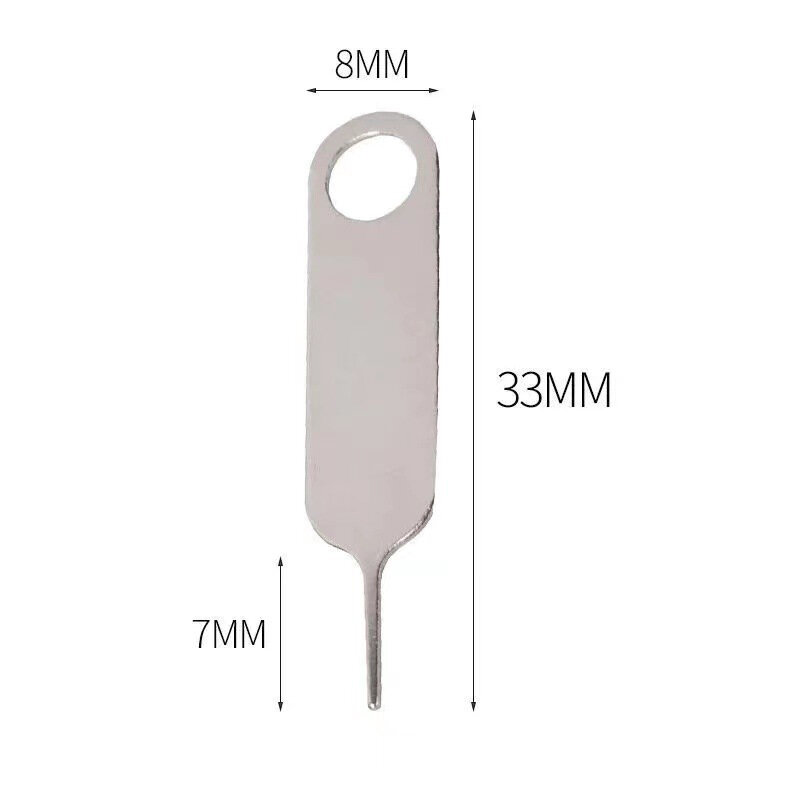 Engraçado anti-perdido cartão SIM bandeja ejetor Pin, Universal para abrir removedor, ferramenta de agulha, extrator para iPhone, Samsung, Huawei, IPads