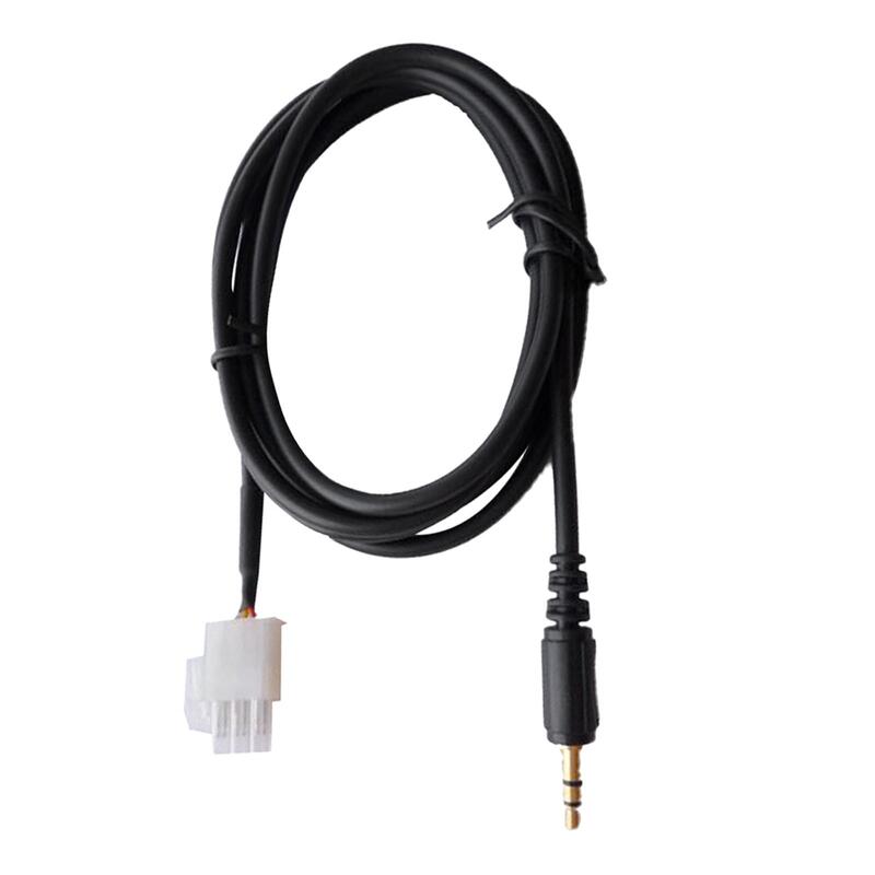 Cable auxiliar de Audio para motocicleta, conector macho de 5mm, 3 pines, para Gl1800