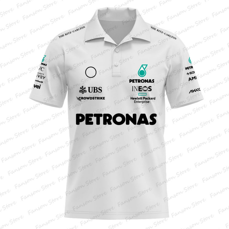Polo de F1 Racing Team Fan para hombre, Sudadera con capucha, camiseta de conductor, camiseta de verano, camiseta de conductor, camiseta de hombre