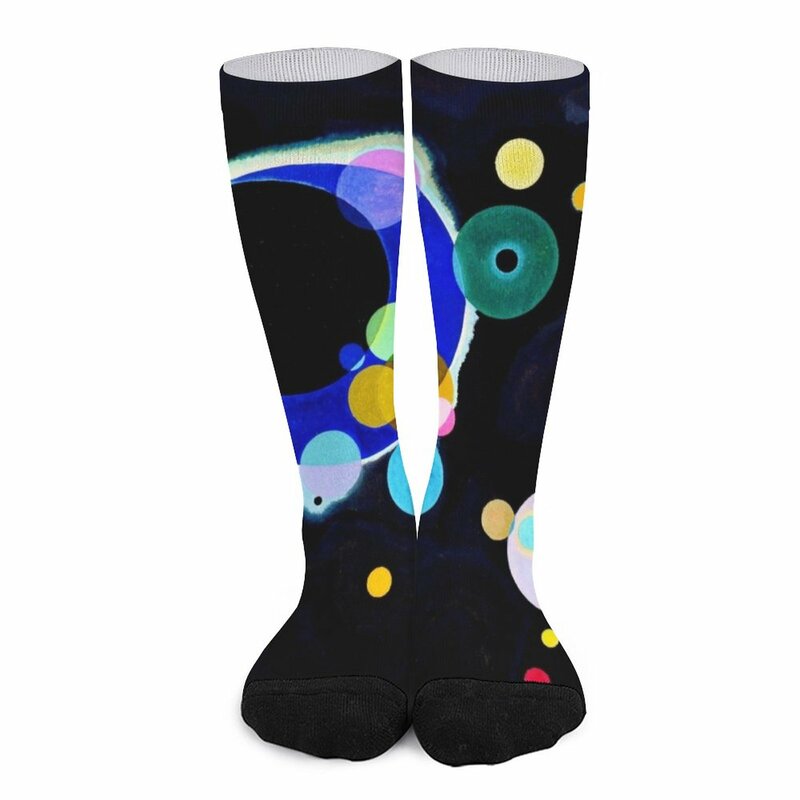 Mehrere Kreise Wassily Kandinsky abstrakte Kunst Socken Strümpfe Mann lustige Geschenke